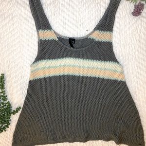 Knitted tank top
